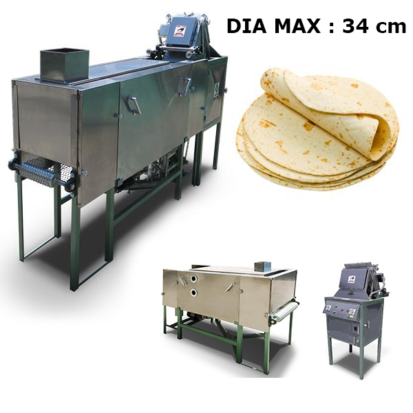 Production de tortillas à la farine d'occasion