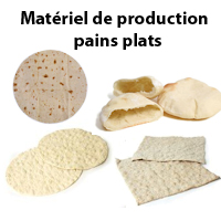 Materiel de production de pains plat, tortilla, tacos, lavash