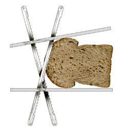Bread slicer blades
