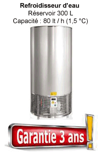 Refroidisseur d’eau KBL300L - Garantie 3 ans